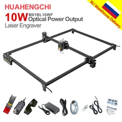 CNC Máquina De Gravura A Laser, Gravador, Cortador, Quadro Grande, Roteador De Corte De Madeira, Ferramentas De Carpintaria DIY, Módulo A Laser 10W, GRBL, TTL