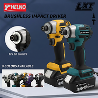 HELNO DTD173 3600rpm Cordless Impact Driver 180Nm Brushless Motor Electric Drill Wood/Bolt/T-Mode For HELNO 18V
