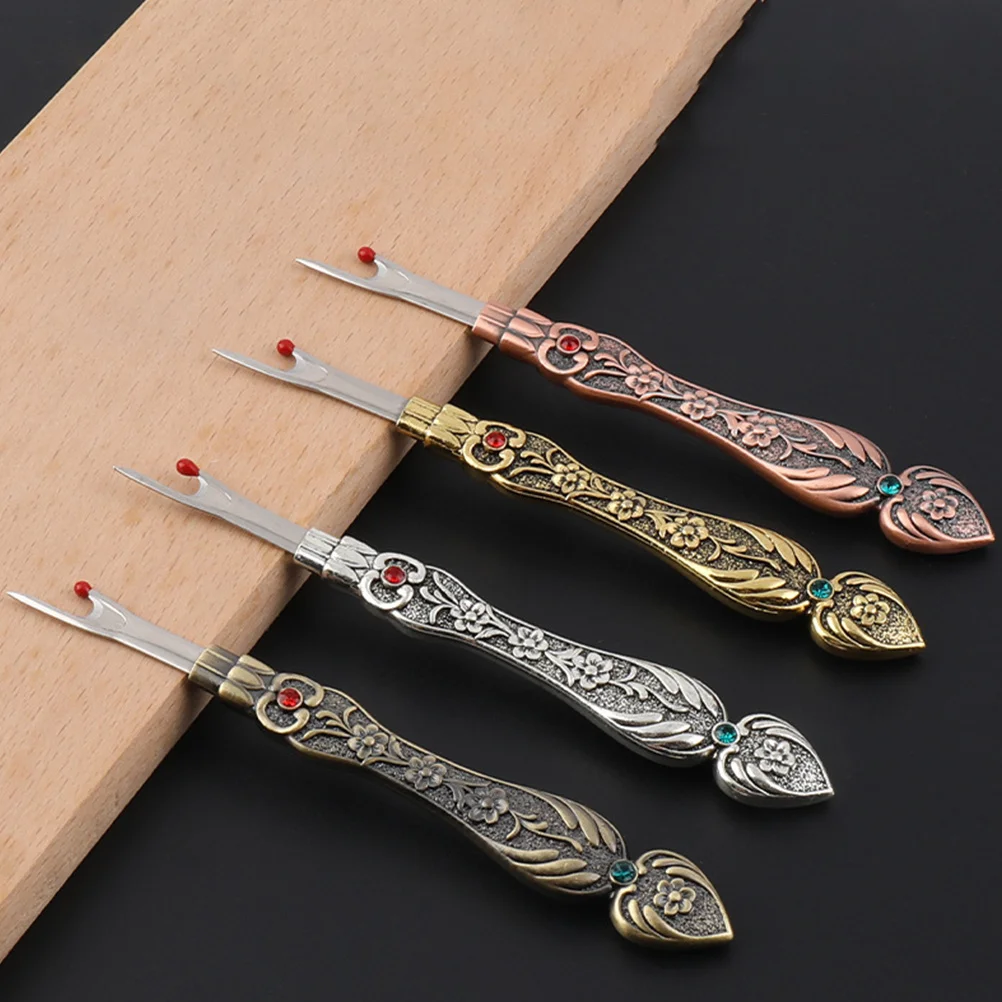 

Seam Ripper Metal Zinc Alloy Portable Thread Cutter For Sewing Removal Handy Embroidery Tool Household Thread Trimming Tool