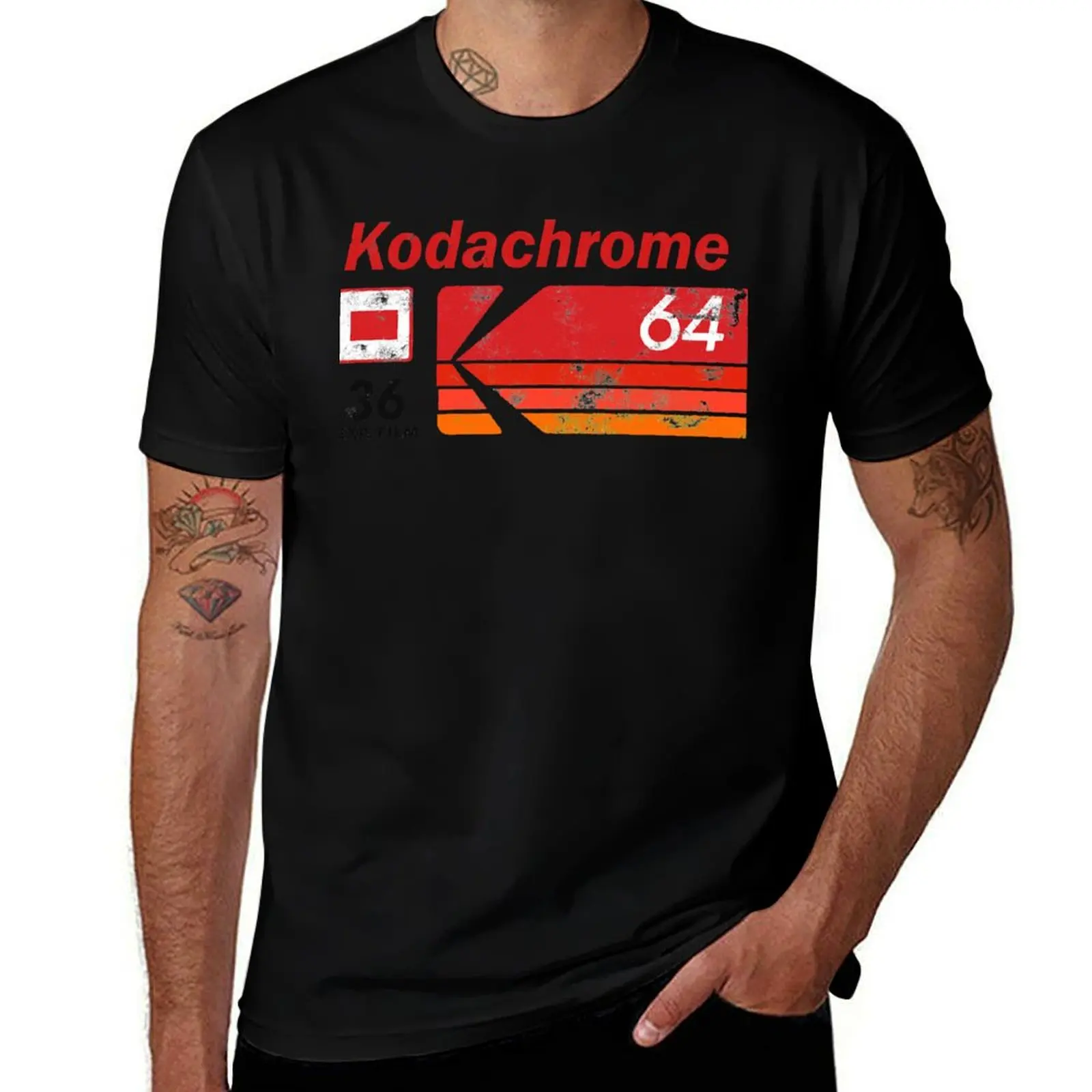 Kodachrome 64 vintage T-Shirt Summer Holiday Casual Tee T-Shirt