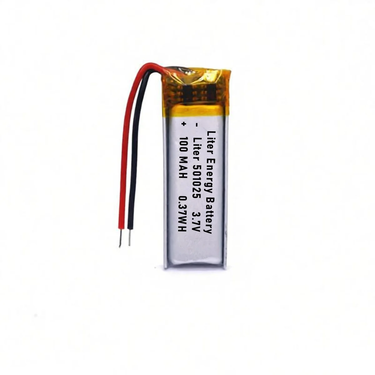 501025 hot sale small battery 501225 3.7V 100mAh lipo battery for digital products