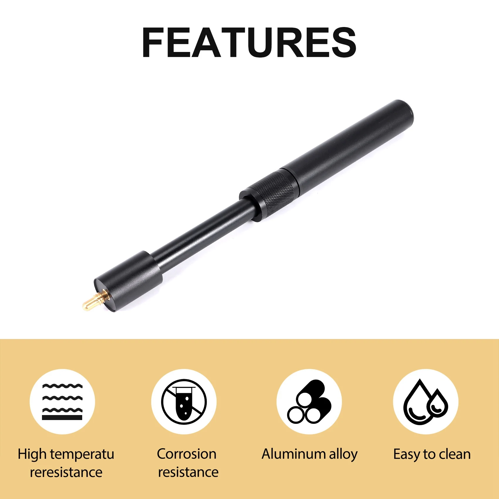 BVBV 9 بوصة سبائك الألومنيوم البلياردو جديلة تلسكوبي قابل للتعديل السنوكر جديلة التمديد