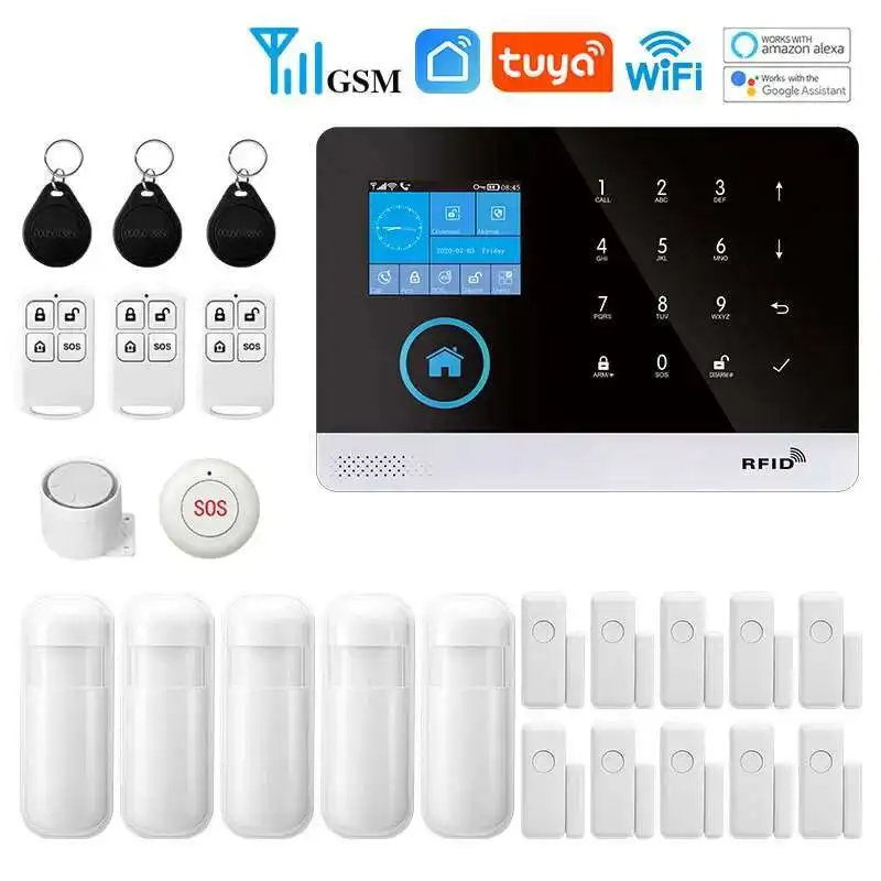 

GSM Home Alarm Wireless System for Security