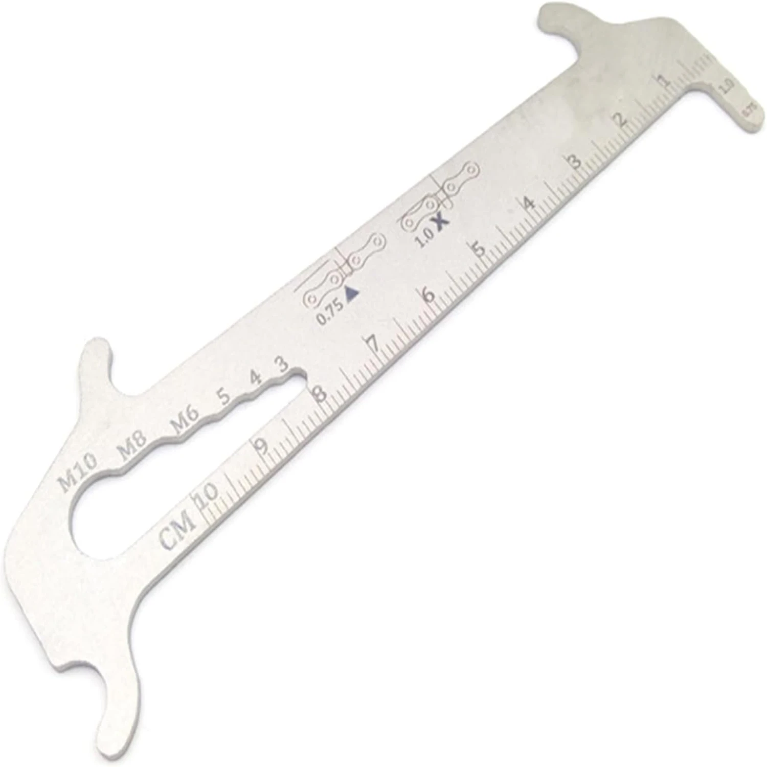 High-quality, precise and accurate portable chain wear indicator tool - Essential top-notch gear for road mountain bikes C