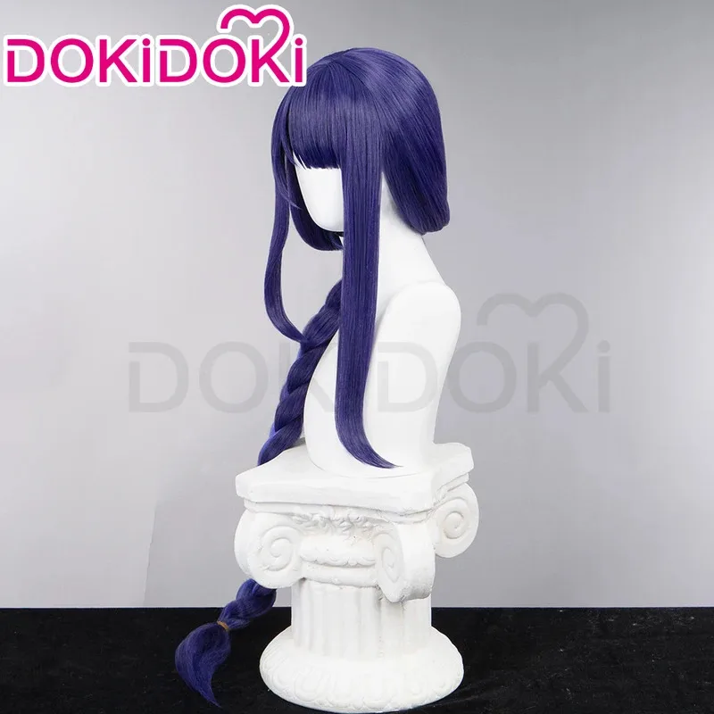 A2025 New IN STOCK Raiden Shogun / Makoto Gradient Dyeing Game Genshin Impact DokiDoki Baal Cosplay Wig Mak ★ HAxiba.