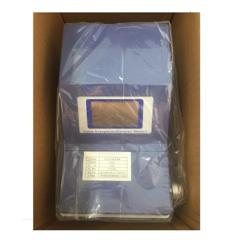 Laboratory slap homogenizer, homogenizer