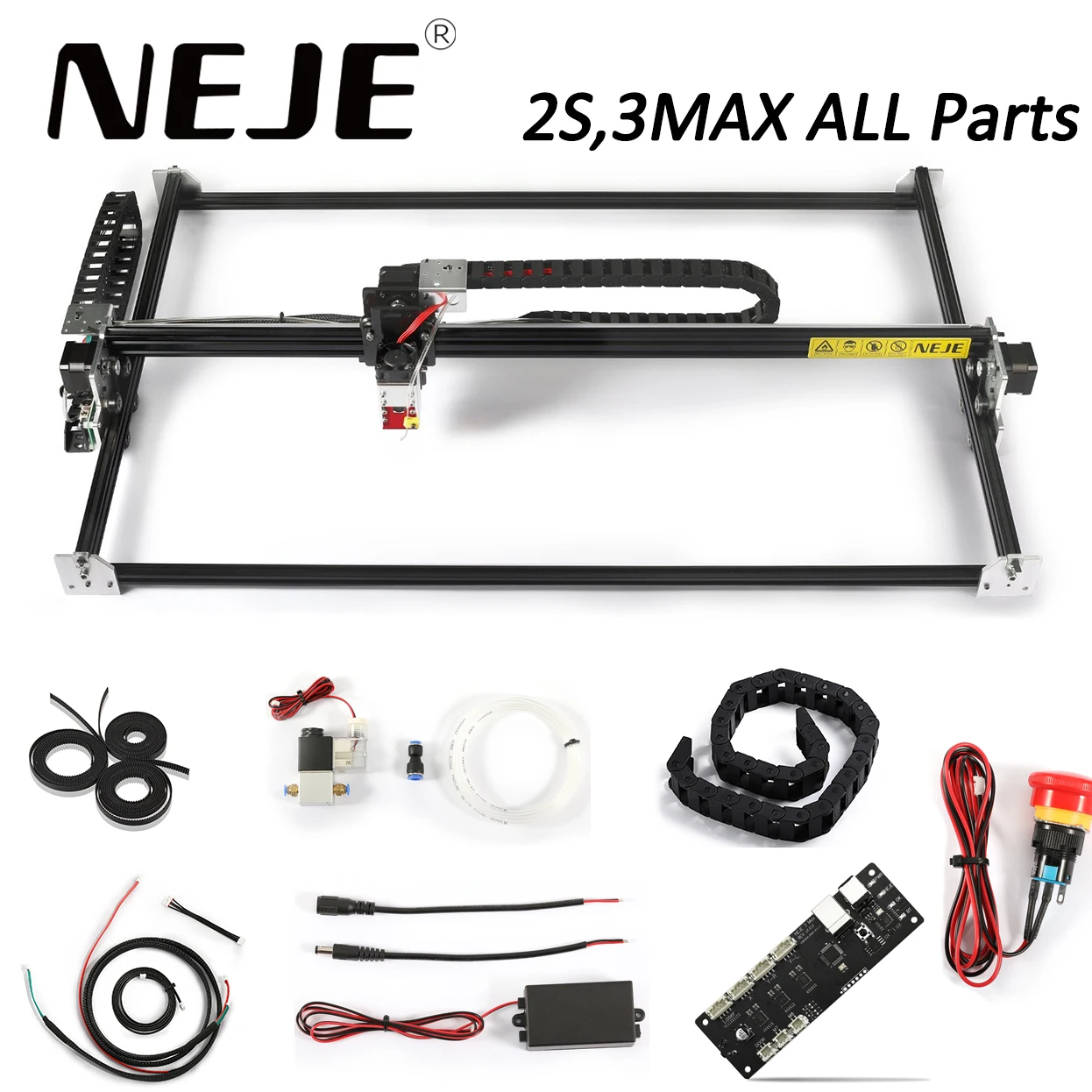 

NEJE MAX DIY Engraving Machine Assembly Accessories Laser Engraver Motor Wire Extension Accessories Wire Chain Belt Motherboard