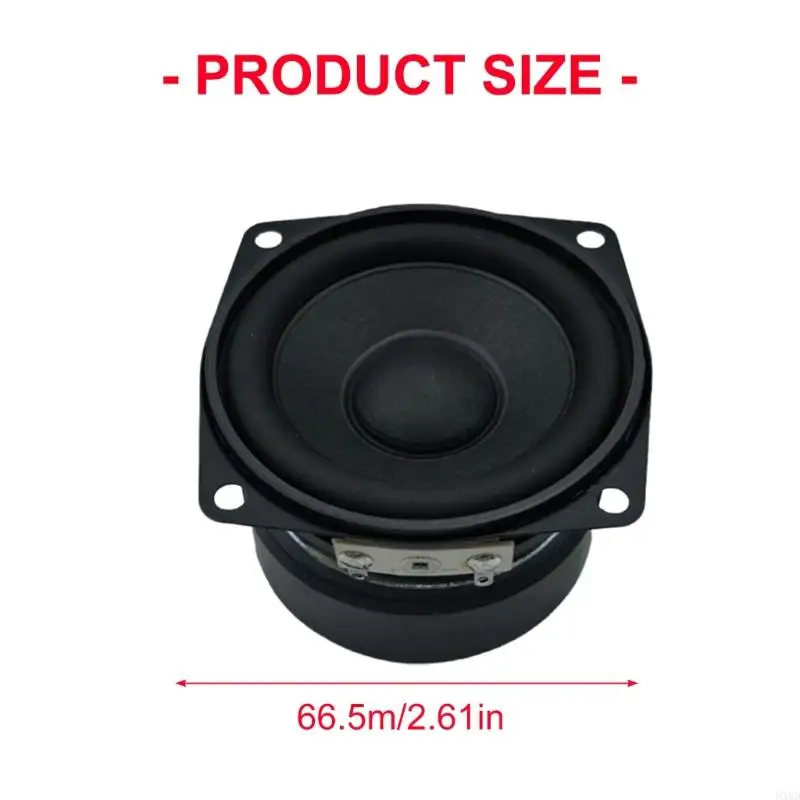 2025 Nuovo diaframma non cartaceo da 2,5 pollici da 25 w Full Ranges Speaker 20core bobine vocali dimensioni ip67 classificate