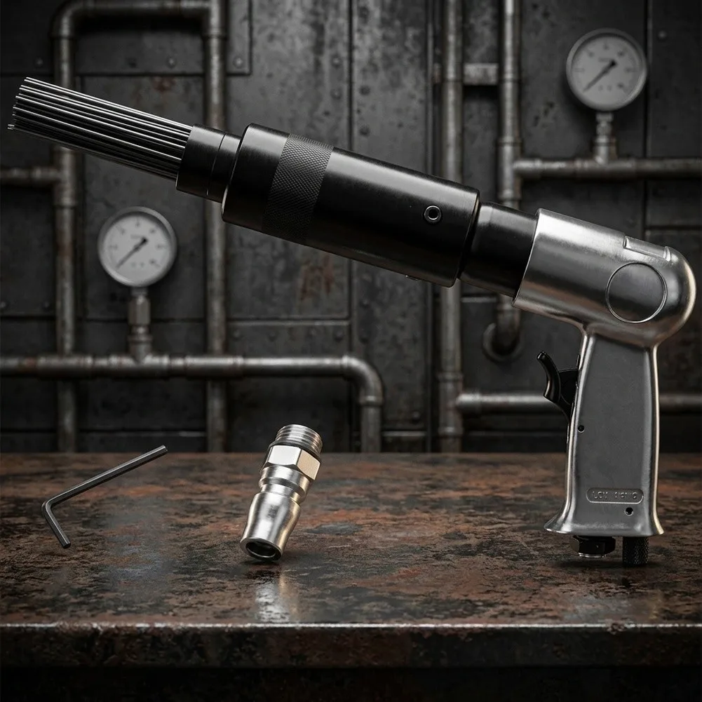 for Air Hammer Tool Air Needle Scaler For Efficient Rust Removal As Show Ergonomic Design Air Tool 3mm Needle Diameter