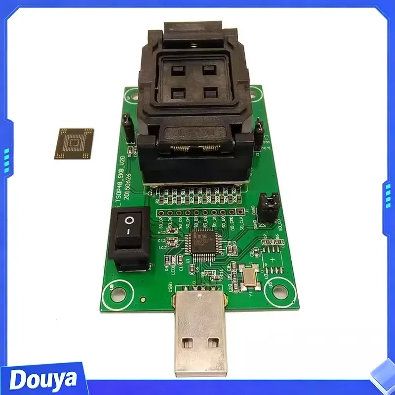 EMMC BGA153/BGA169 for Socket USB Reader IC Size 11.5x13mm NAND Flash Tester with 1 Year Warranty for Universal Programmer