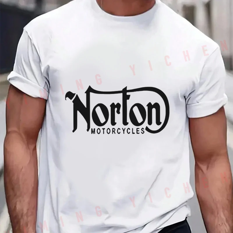Family Matching T‑Shirt Black Vintage Retro Motorcycle Gothic Script Chest Minimal Print Biker Streetwear Short Sleeve Tee Tops