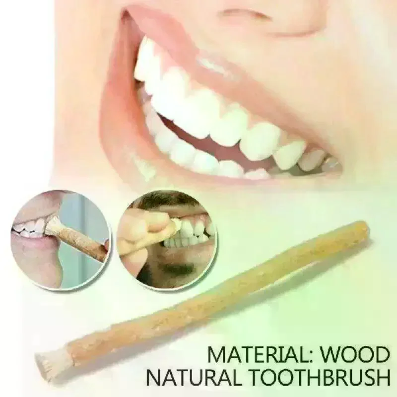 /ACR/Portable Natural Miswak Toothbrush Traditional Teeth Whitener & Manual Tooth Care Stick For Travel 1Pcs