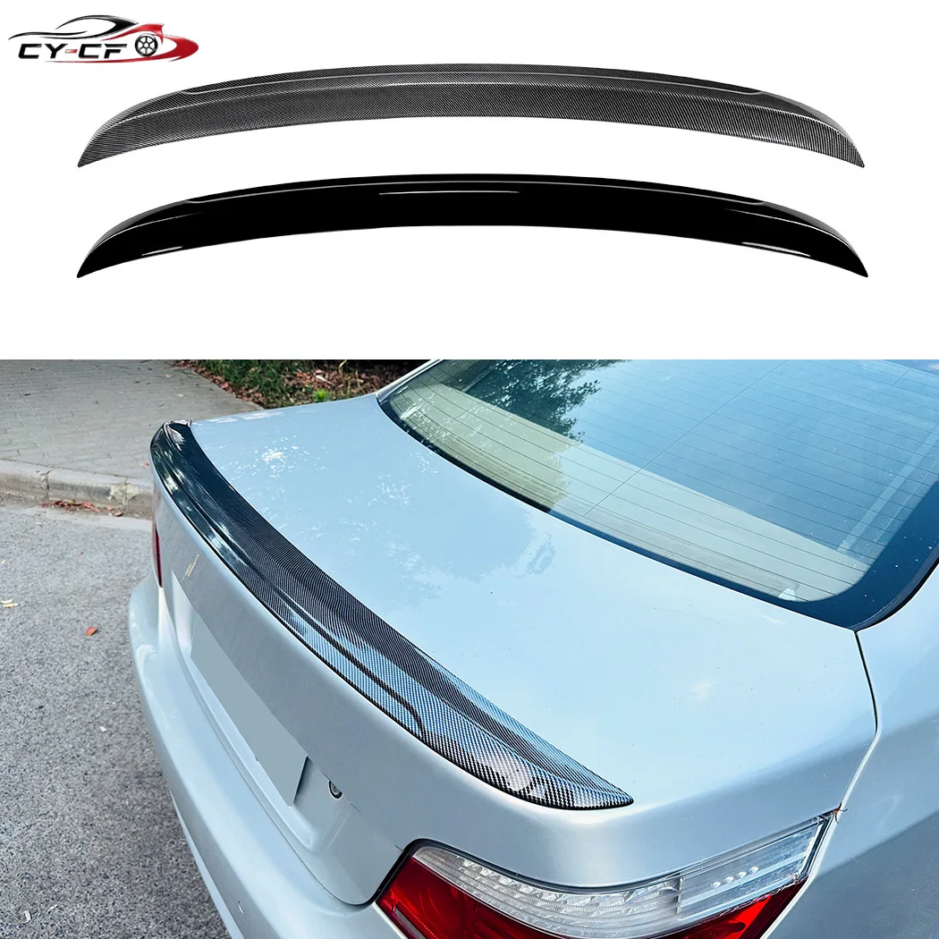 Car Rear Trunk Mid Spoiler For BMW 5 Series E60 520i 520d 525i 530i 530d M5 2004-2010 Tailgate Roof Middle Tail Wing Body Kit