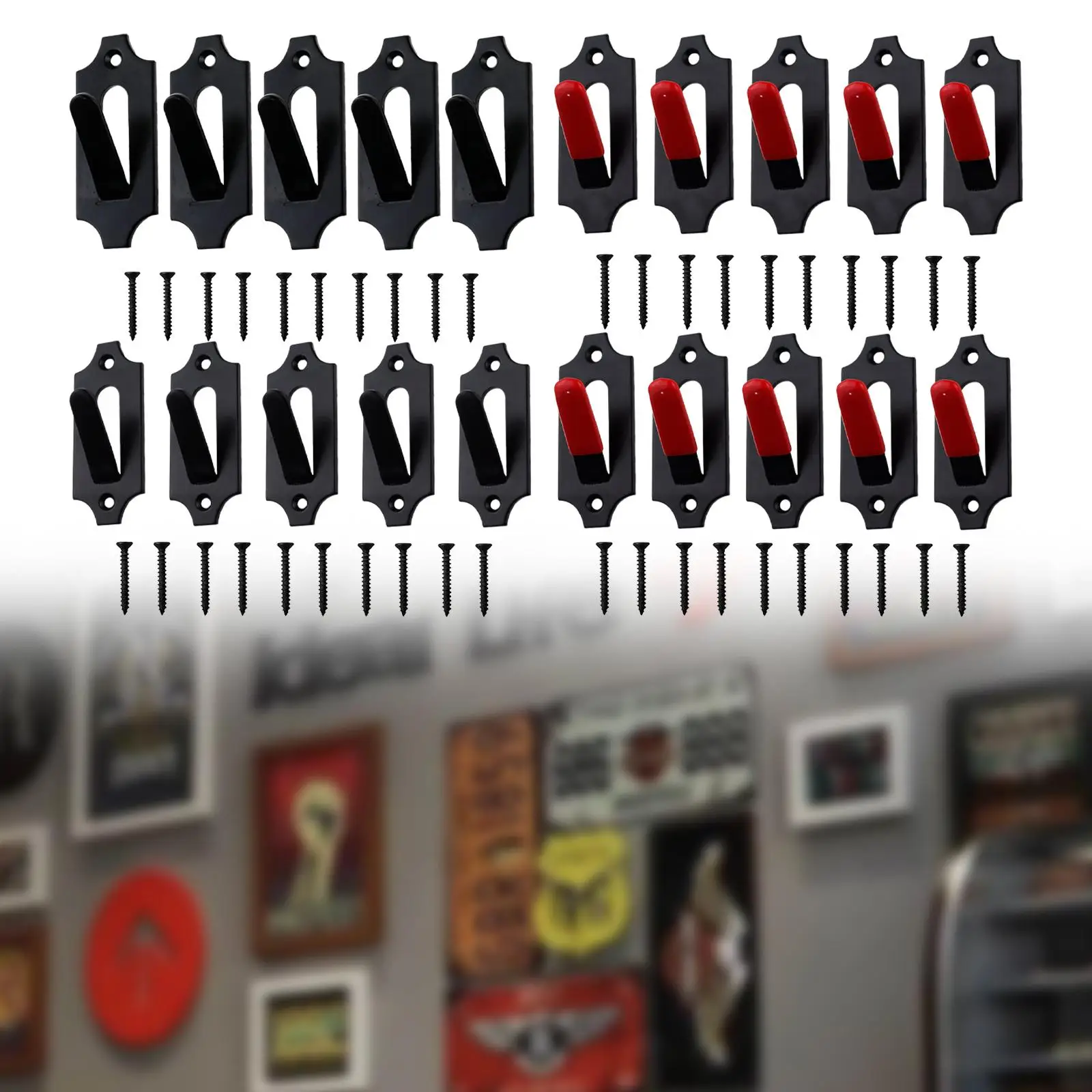 Eisenmontage-Schädel-Aufhänger, stabiler europäischer Schädel-Wandhalter, Wandaufkleber, Aufhänger für Antilopen-, Kojoten- und Hirschmotiv, Raumdekoration