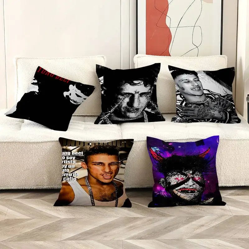Singer Y-Yung B-Beef Pillow Cover for Bedroom Room and Living Room Sofa Decorative Cushion Cover