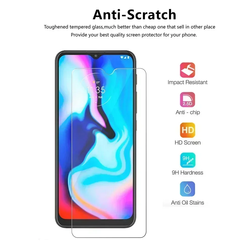 Чехол из закаленного стекла для Motorola Moto E7 Power/G8, защитная пленка для экрана, защитная пленка для Moto E7 G8 Plus, стеклянный чехол