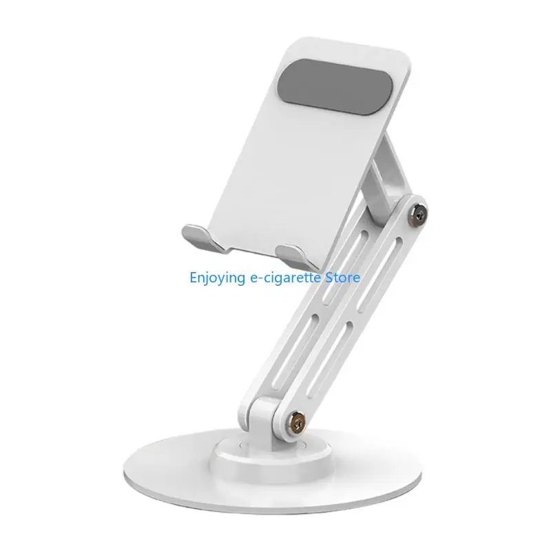 Robuster, ergonomischer Telefonhalter mit um 360 Grad drehbarer Basis, faltbaren Halterungen für Anzeige Quer- oder – Detail 4