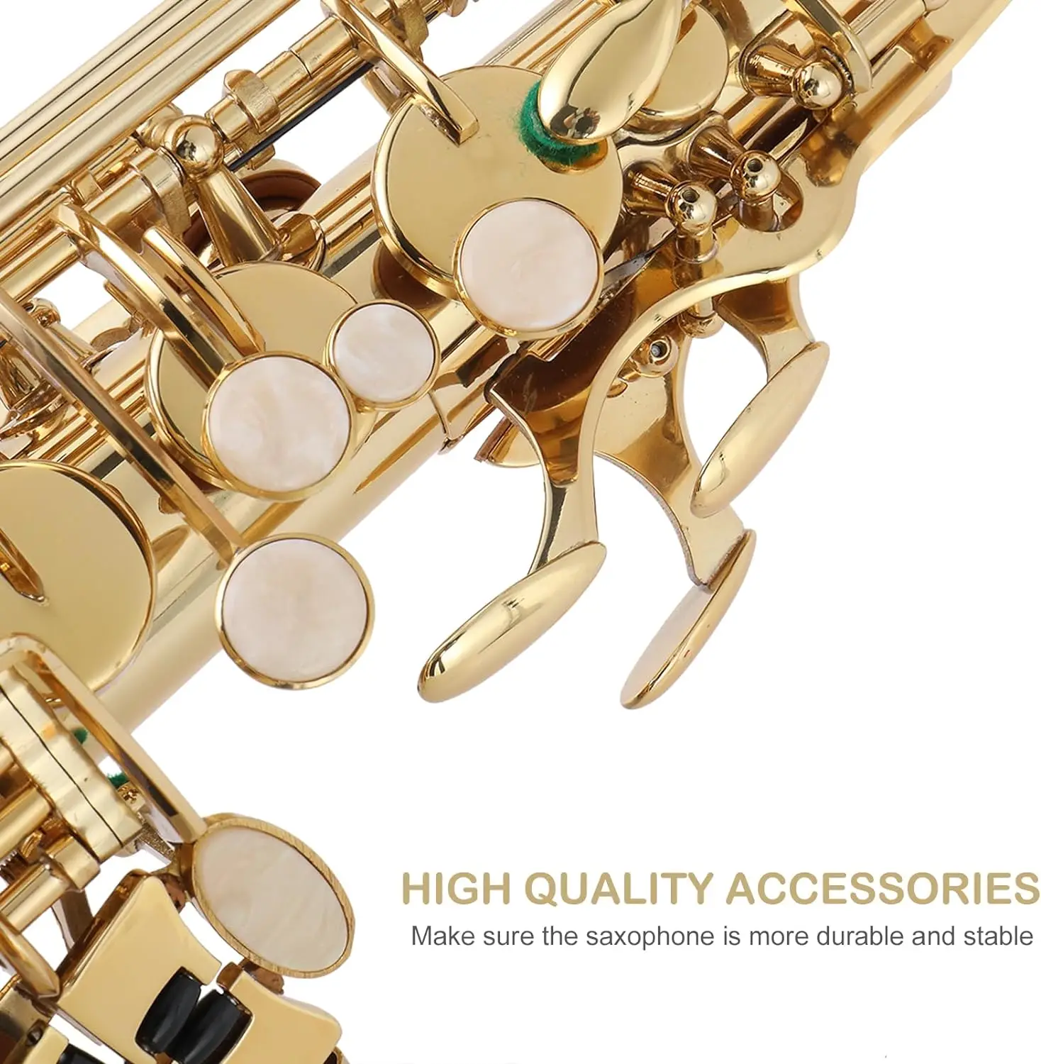 Eb Alto Saxophone Brass Lacquered Gold Professional Woodwind Instrument E Flat Sax With Case Strap Musical Instrument Parts