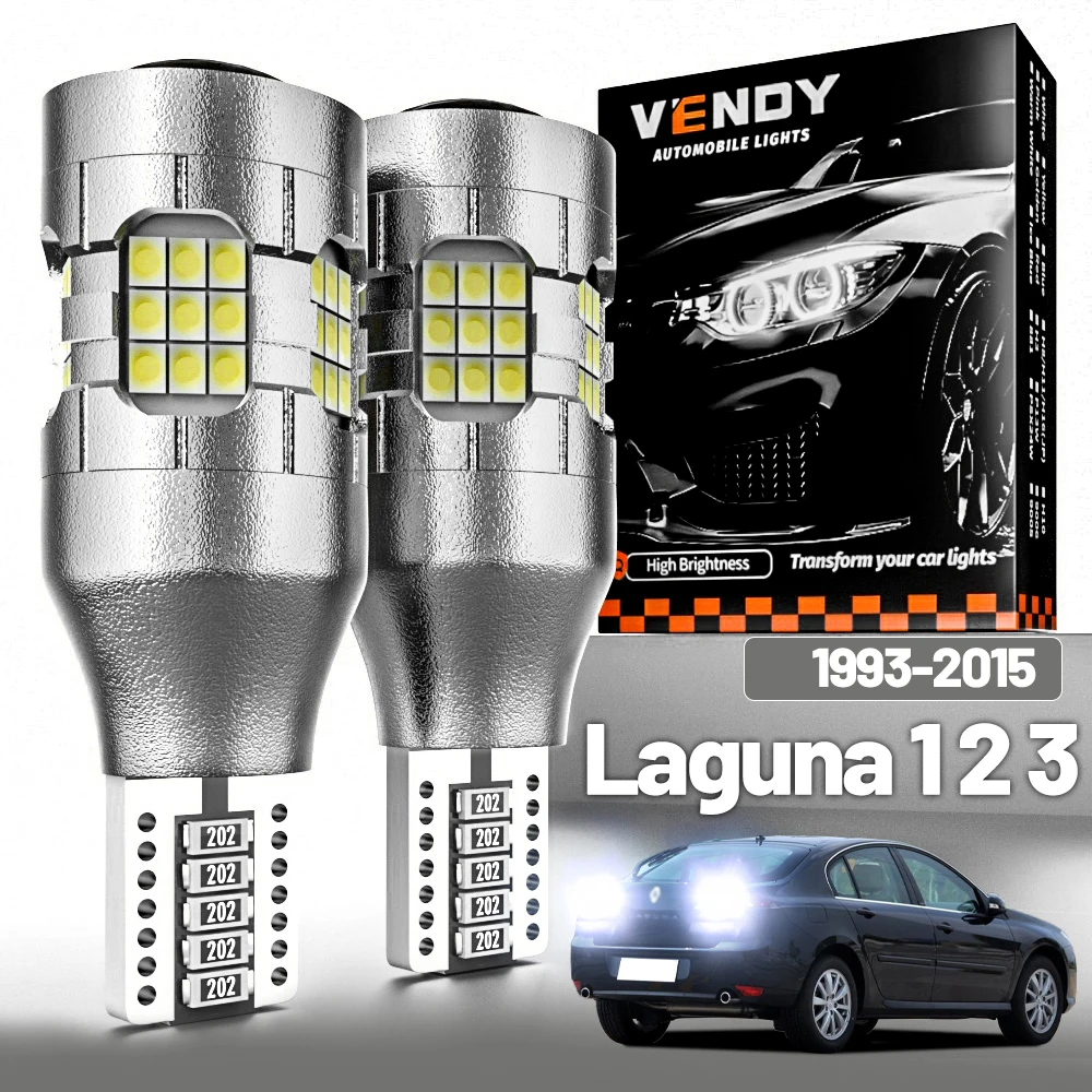 

2pcs LED Reverse Light For Renault Laguna 1 2 3 Sport Coupe 1993-2015 Backup Lamp 2001 2007 2008 2009 2010 2011 2012 Accessories