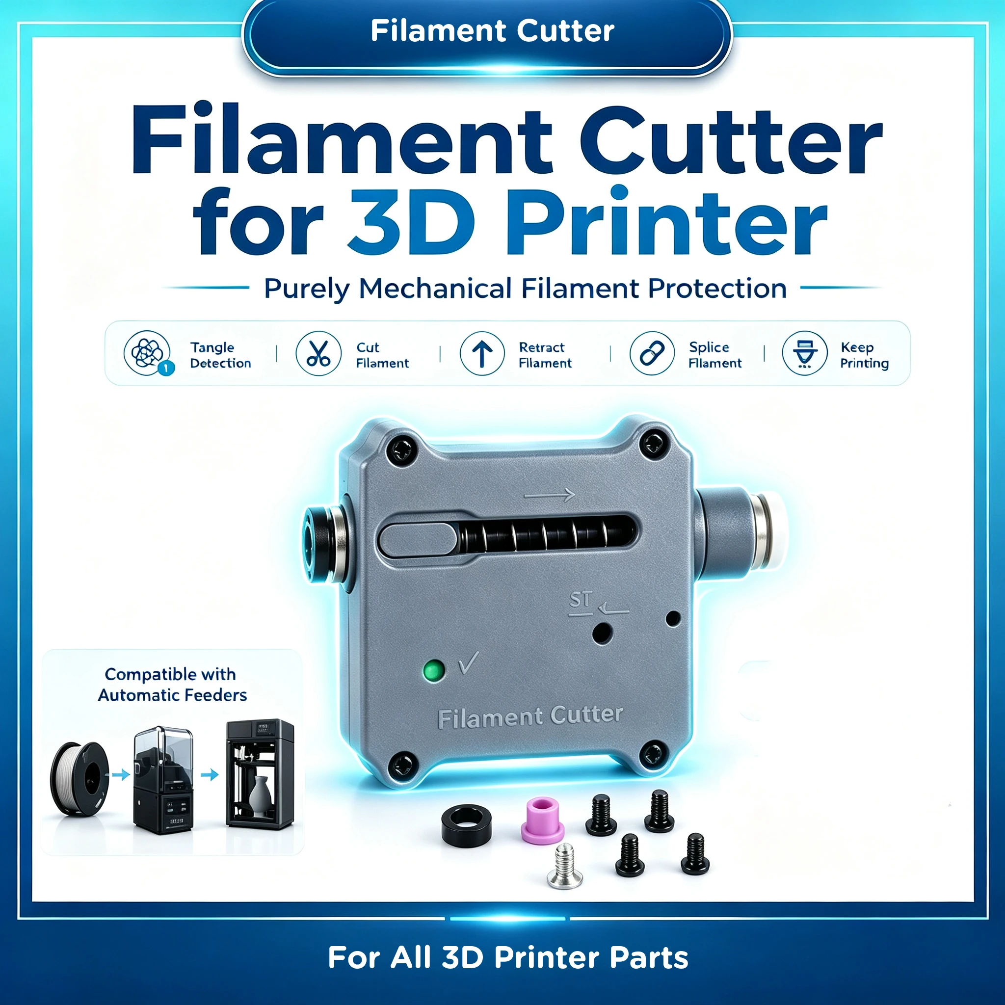 3D Printing Industry - Coupe-filament pour imprimante 3D, outil de