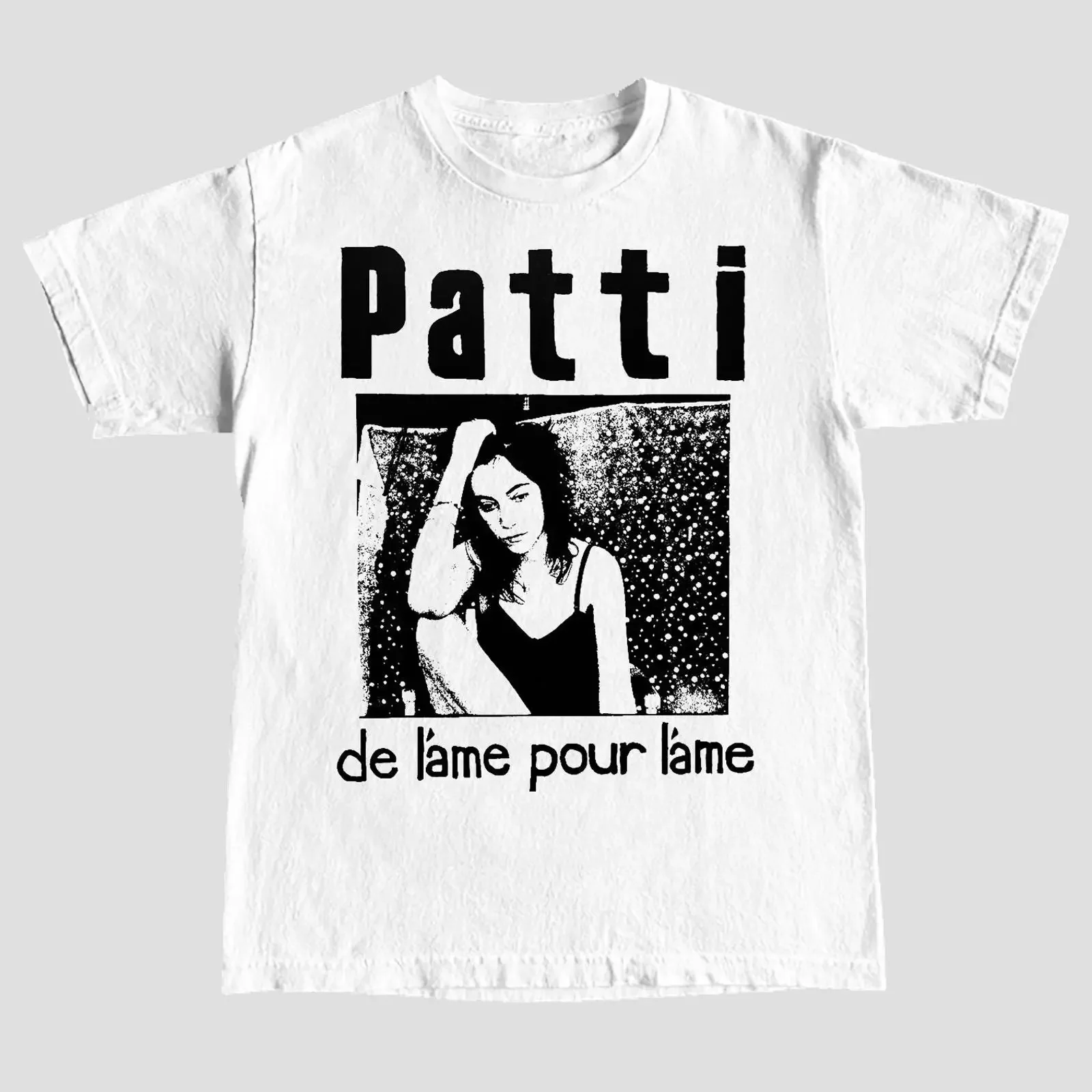 Patti Smith T shirt vintage Washed Soft Slightly fashion Top For Everyday Wear streetwear Casual Comfortable Versatile