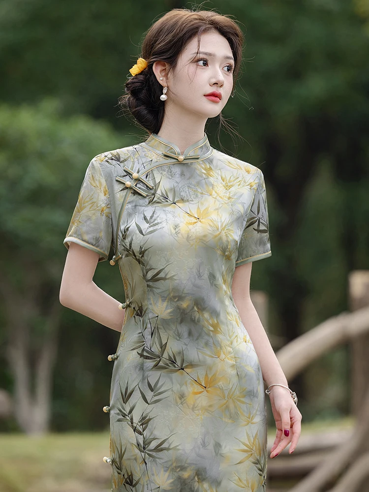 

Ele Long een Dr Spring New Sle Daily Wear plus Size High School Entrance Exam Mommy's Long Skirt