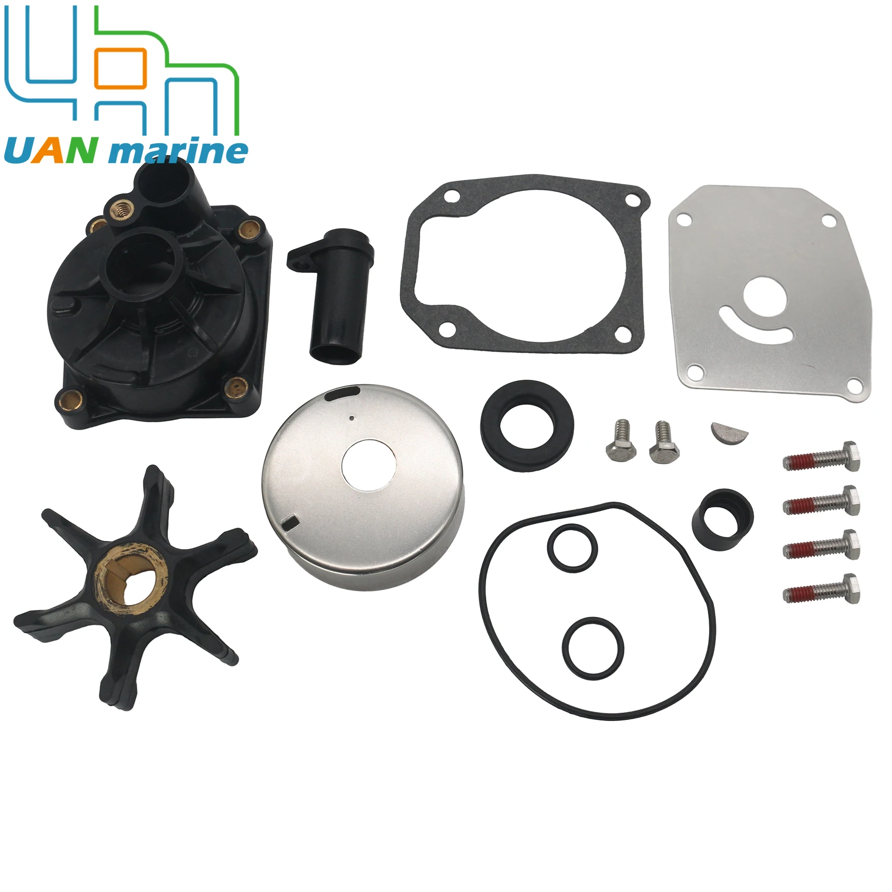 

438579 Water Pump Repair Kit W/ Impeller Housing For Johnson Evinrude 70 75 HP Outboard 0438579 389143 386533 436956 777810