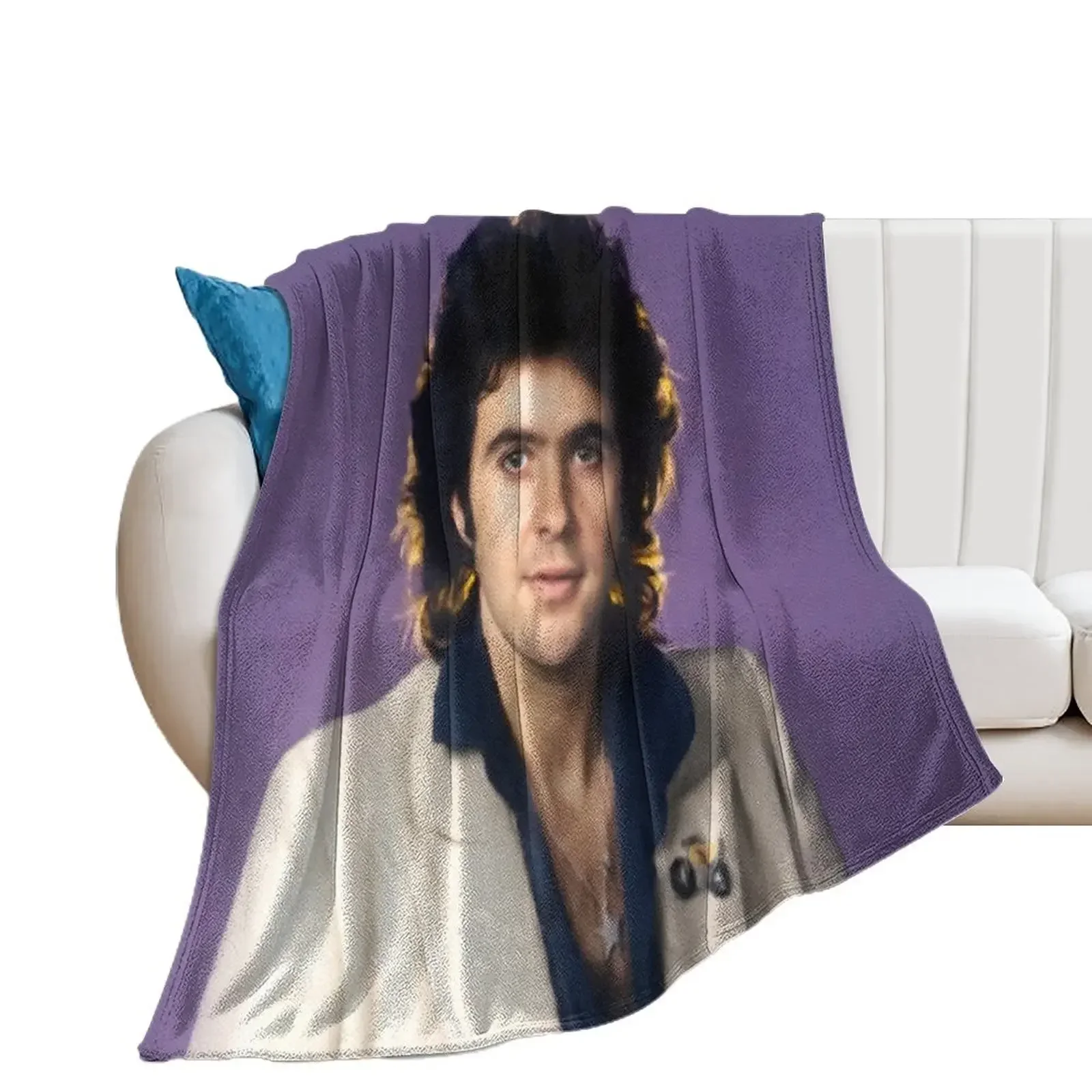 David Essex, Music Star Throw Blanket christmas gifts Thermals For Travel Blankets