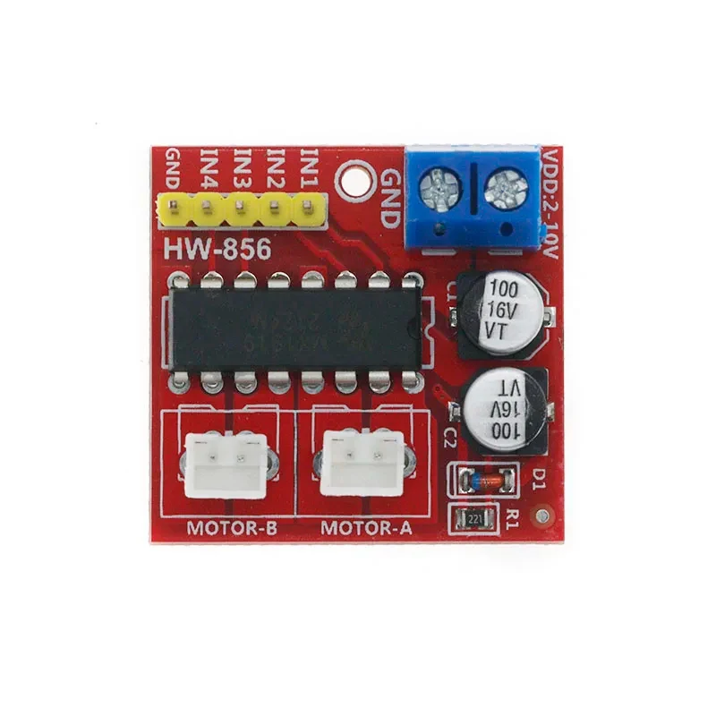 2.5A Dual bridge brushed DC motor Drive Controller Board Module forArduino smart car robot Low power consumption MX1919