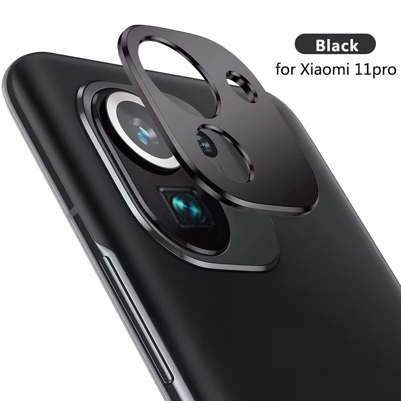 For Xiaomi Mi 11 Pro Ultra Camera Lens Aluminum Metal Sheet Cover Lens Screen Protector for Xiaomi Mi 11Pro 11ultra Camera Film