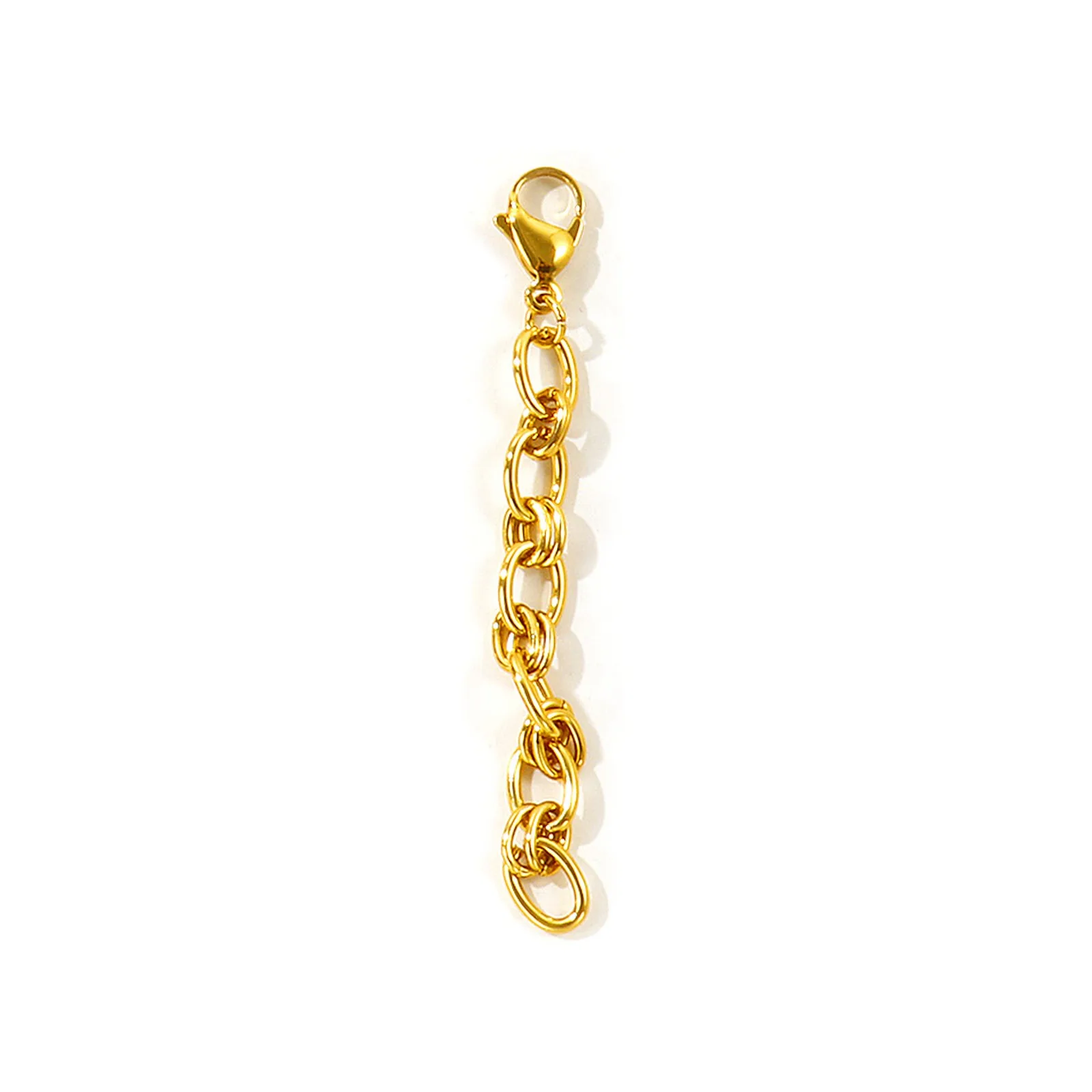 2 Stück 304 Edelstahl Strand-Bikini-Riemen-Clips Anhänger Schmuckherstellung Vergoldete Gliederkette Schmuck Großhandel – Detail 16