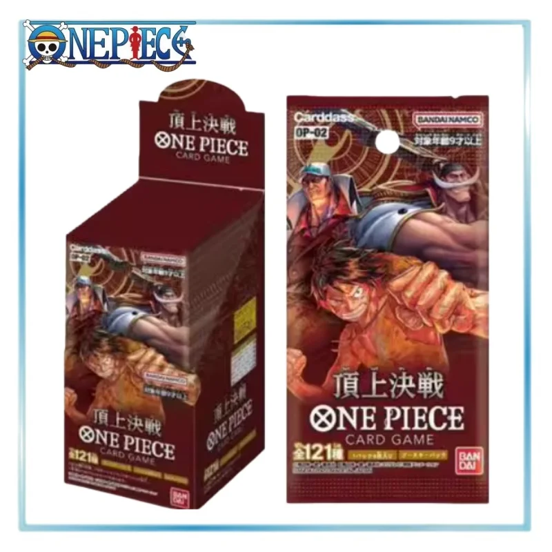 سلسلة بطاقات محيطية من قطعة واحدة 2: حزمة الملحق Top Battle OPC02 متوفرة في المخزون لهدايا ألعاب المجموعة الفورية