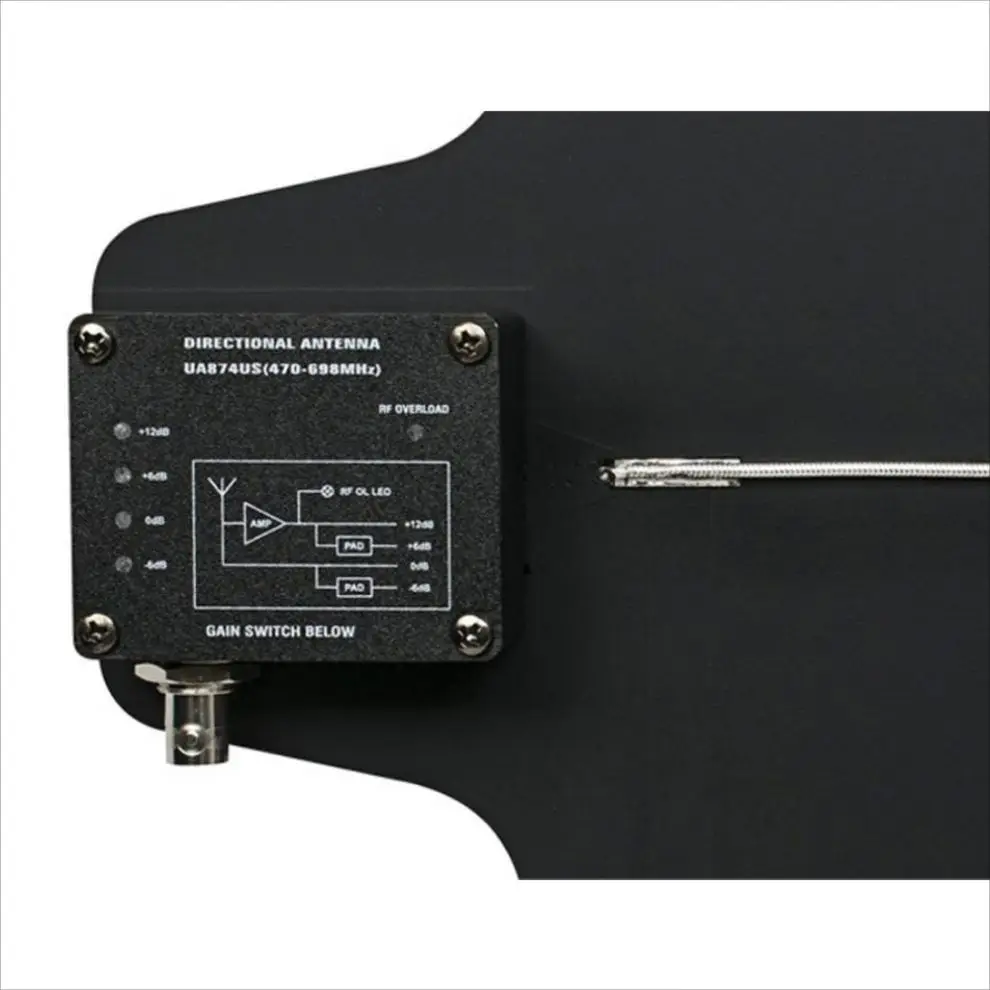 Antena Distribuição System Signal Amplifier, Professional Ua845, com Certificado CE