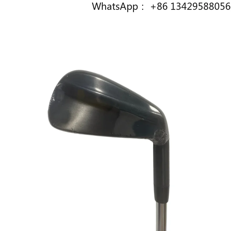 OEM High Quality Durable Carbon Steel Forged Golf Club Irons 770 PVD Black CNC Milling Rubber Grip Right Handed Steel Shaft