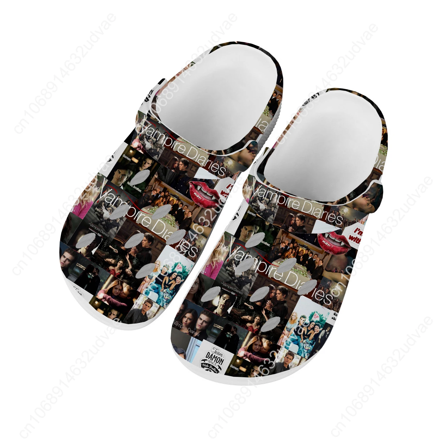 

The Vampire Sandals Men Women Teenager Fashion Water Shoes Hot Movies Garden Breathable Comfort Beach Clog Custom Slippers