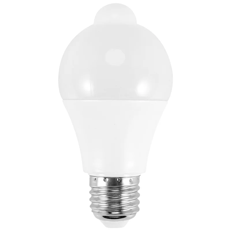 HOT 12W Motion Sensor Light Bulb,Outdoor/Indoor Movement Activated Security LED Bulb,1000LM,E26/B22,3500K Warm White