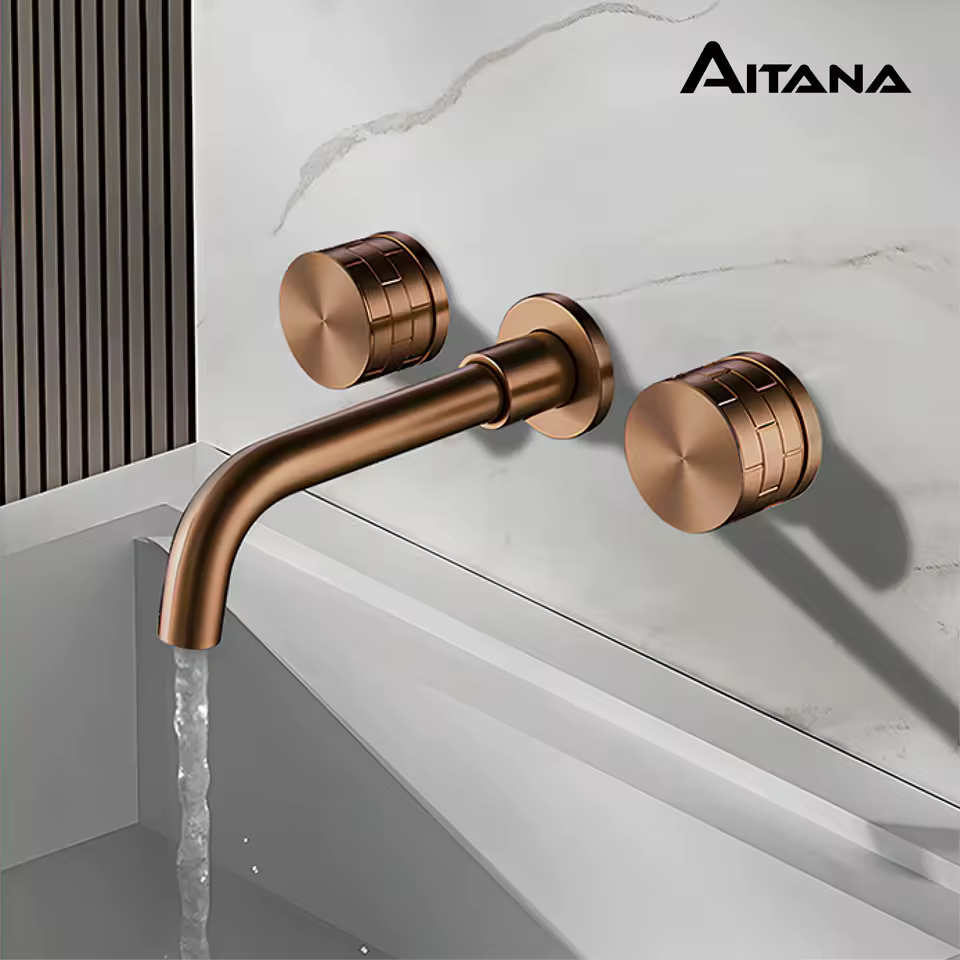 아이타나 벽걸이형 수도꼭지 디자인