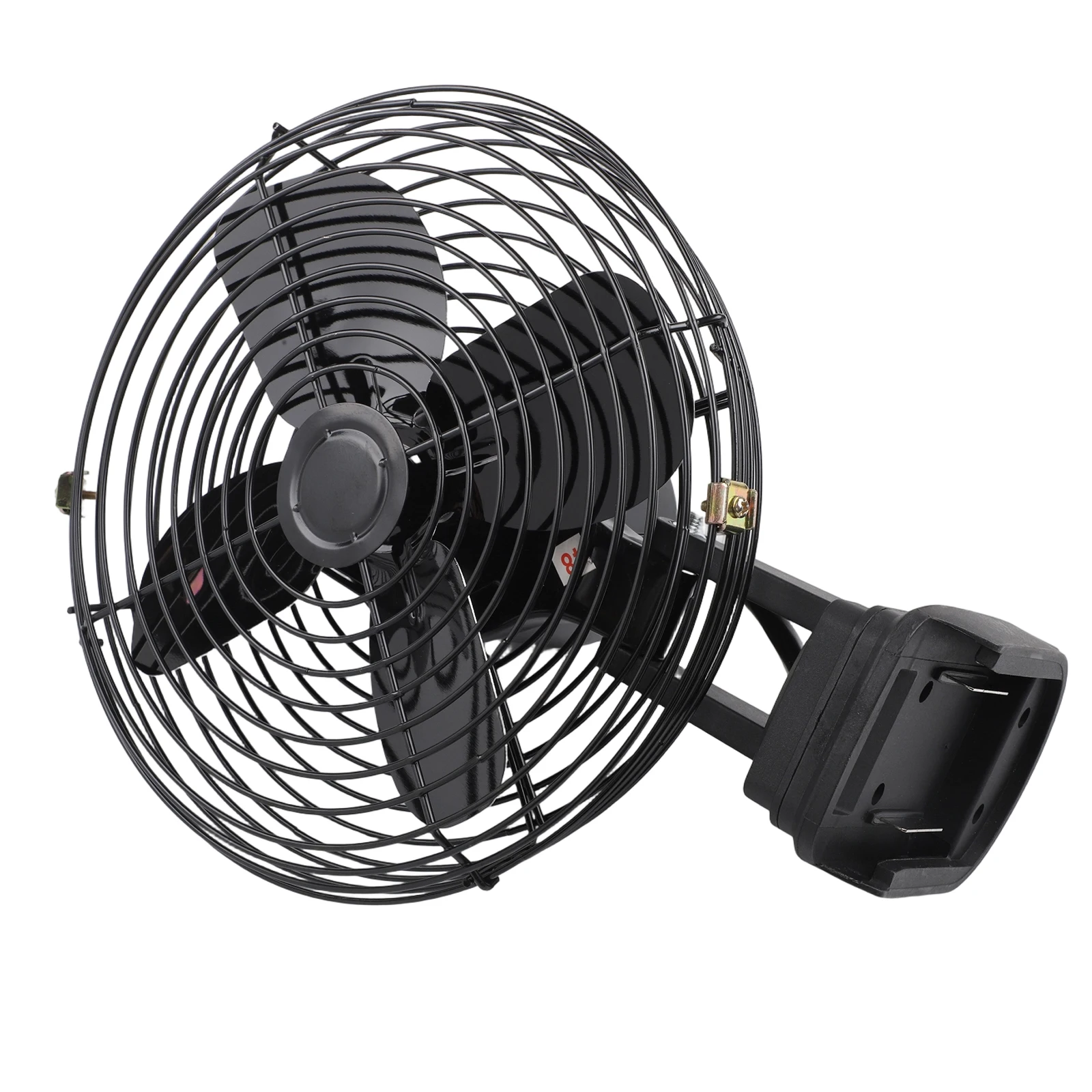 Camping Fan 8 Inch Wireless with Dual Airflow Control and Copper Motor Compatible with For BL1830 BL1840 18V Batteries