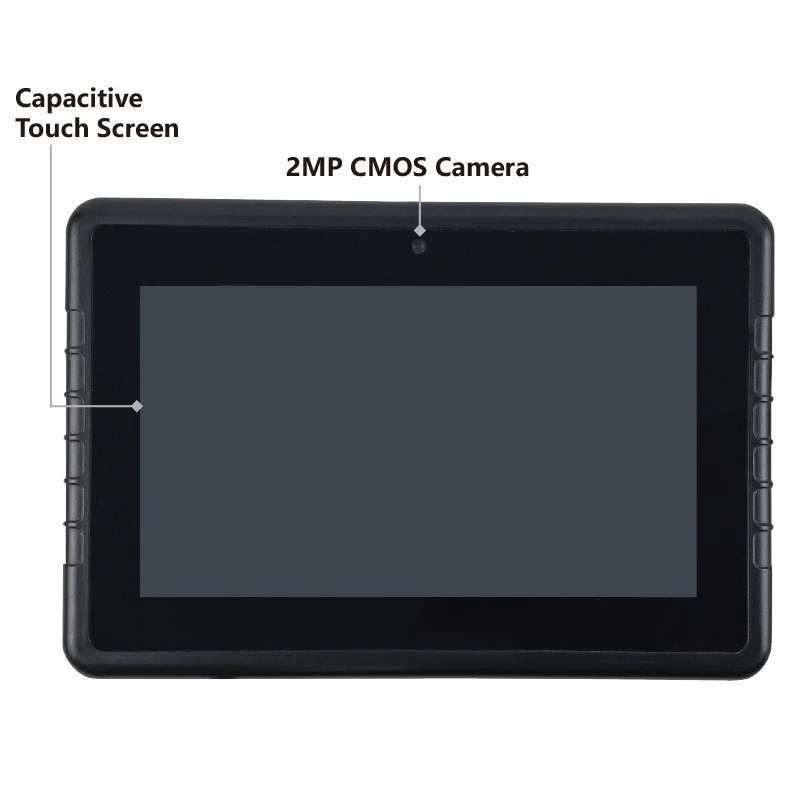 7インチ堅牢タブレット Android 14 車載モバイルデータ端末 4G LTE GPS WiFi IP65 RK3568 4GB+32GB RS232/485 CANバス
