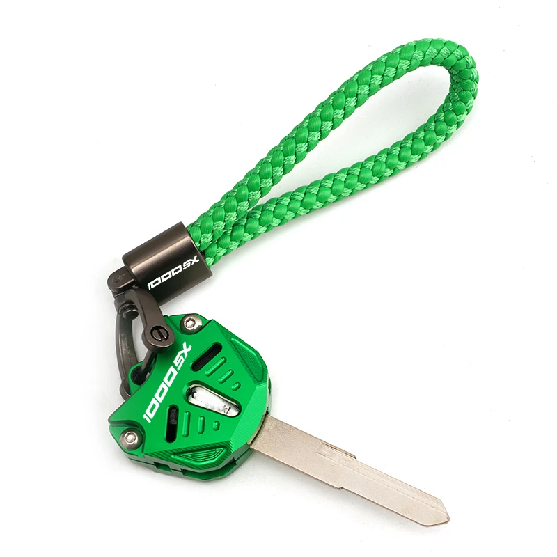 2024 NEW For Kawasaki Z1000 SX Z1000SX Z1000-SX z1000 sx CNC Accessories Motorcycle Key Shell Key Case Cover Key Chain Keyring