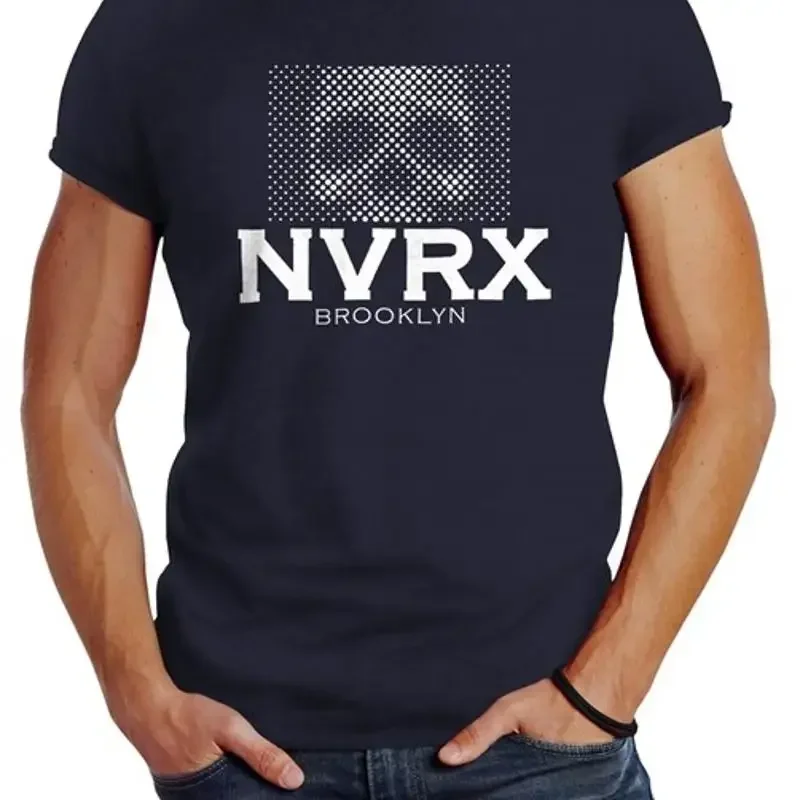 Skull Herren Neverless Skull Slim Fit Neverless ®   T-Shirt