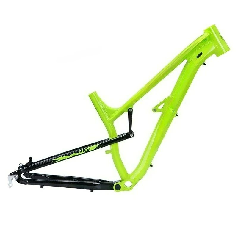 Mountain bike shock absorber soft tail frame 27.5 inch disc brake aluminum alloy frame
