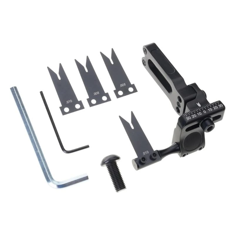 R6fe professionele aluminium pijlen rusten met horizontale aanpassing en installatie -schietpartijen jachtaccessoires