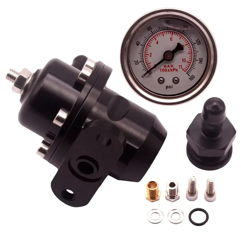 Loki J Racing Adjustable FPR+Fuel Pressure Regulator Auto Parts For Honda Civic B Series B16 B18 B17 B20 Si LS GSR D16