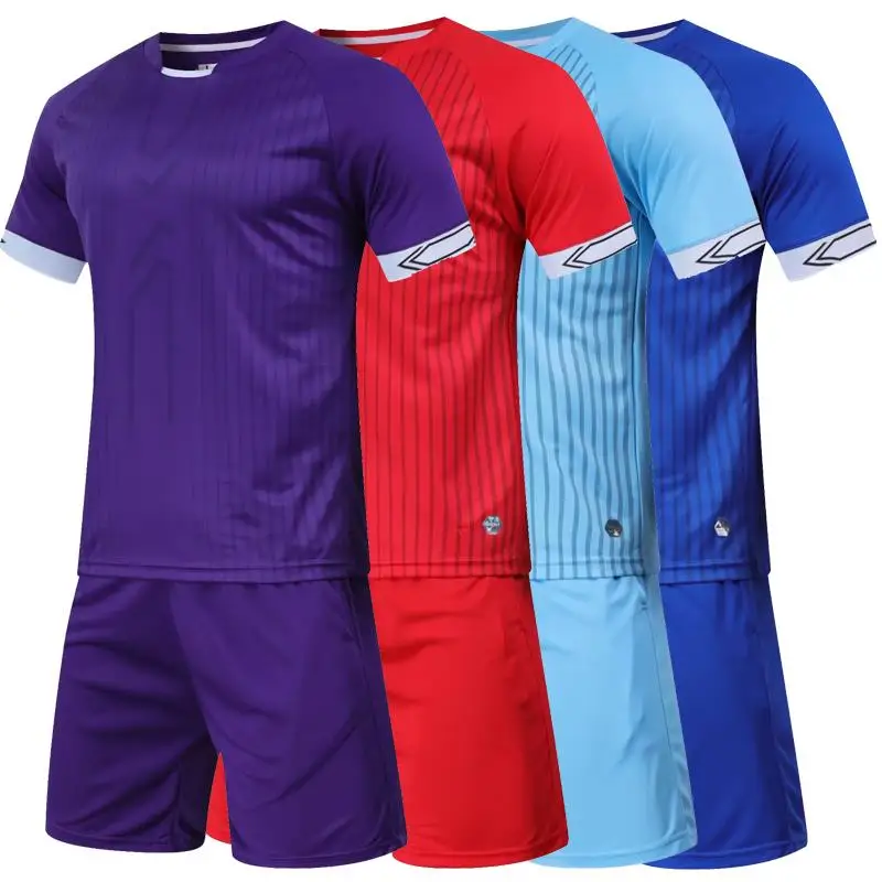 

Langmao Kids Football Jerseys Sets Men Boys Soccer Kit Sport Clothes Survetement Football Uniforms youth Soccer Training