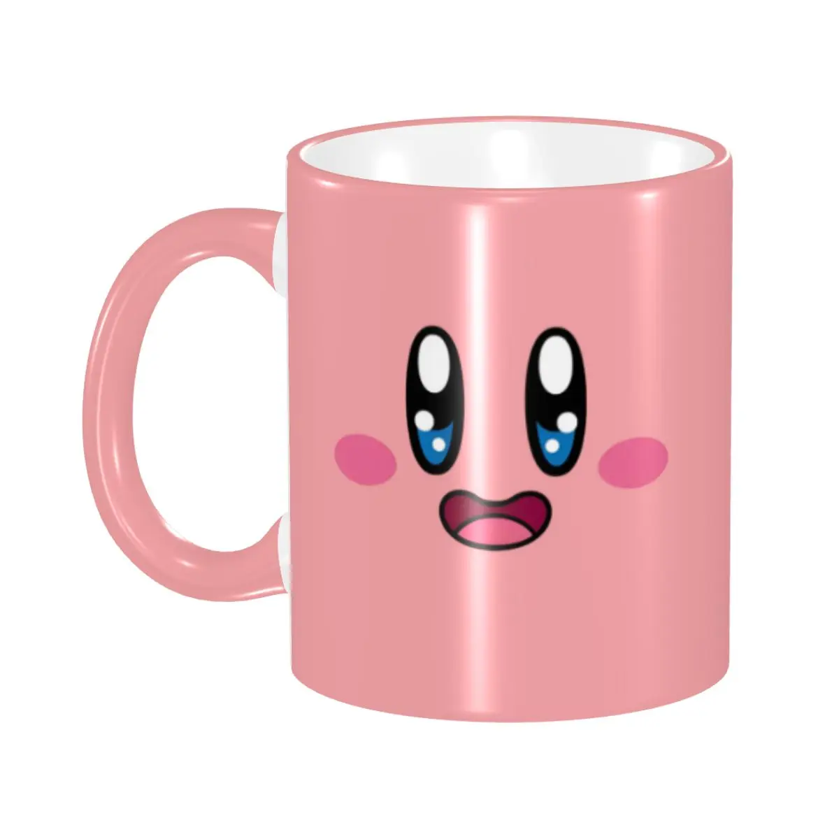 Tasses à café personnalisées K-Kirbys, DIY, poupée de dessin animé kawaii, tasse à thé au lait en céramique