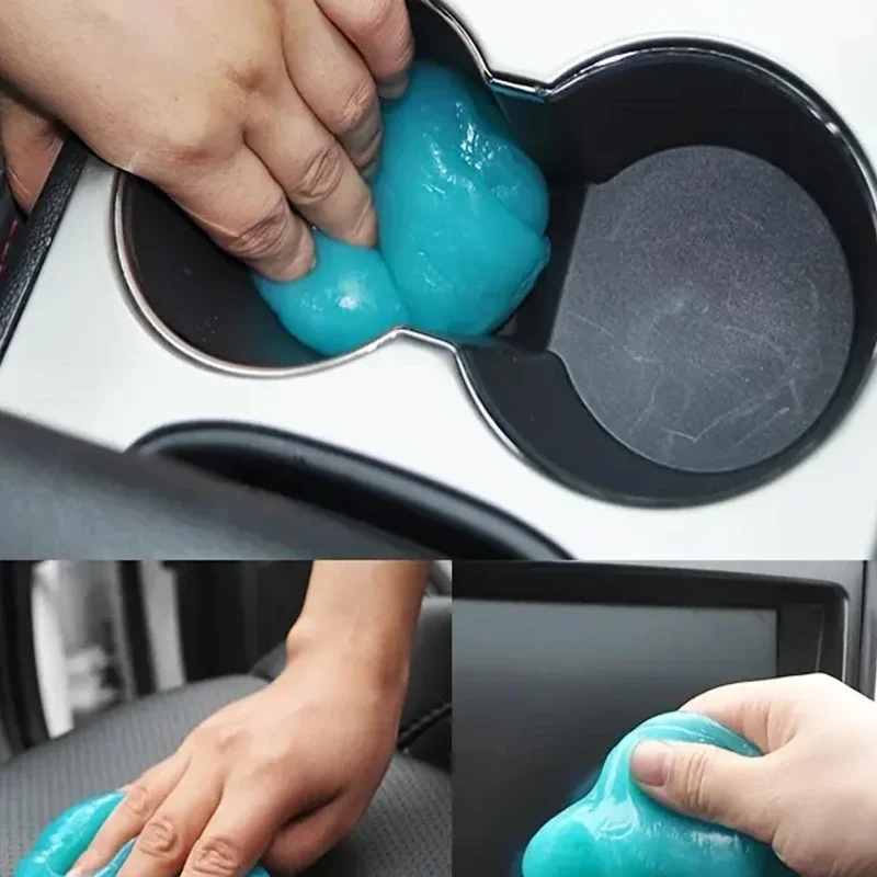 Reusable Soft Rubber Cleaning Gel for Car Vents, Keyboard & Computer Dust Removal