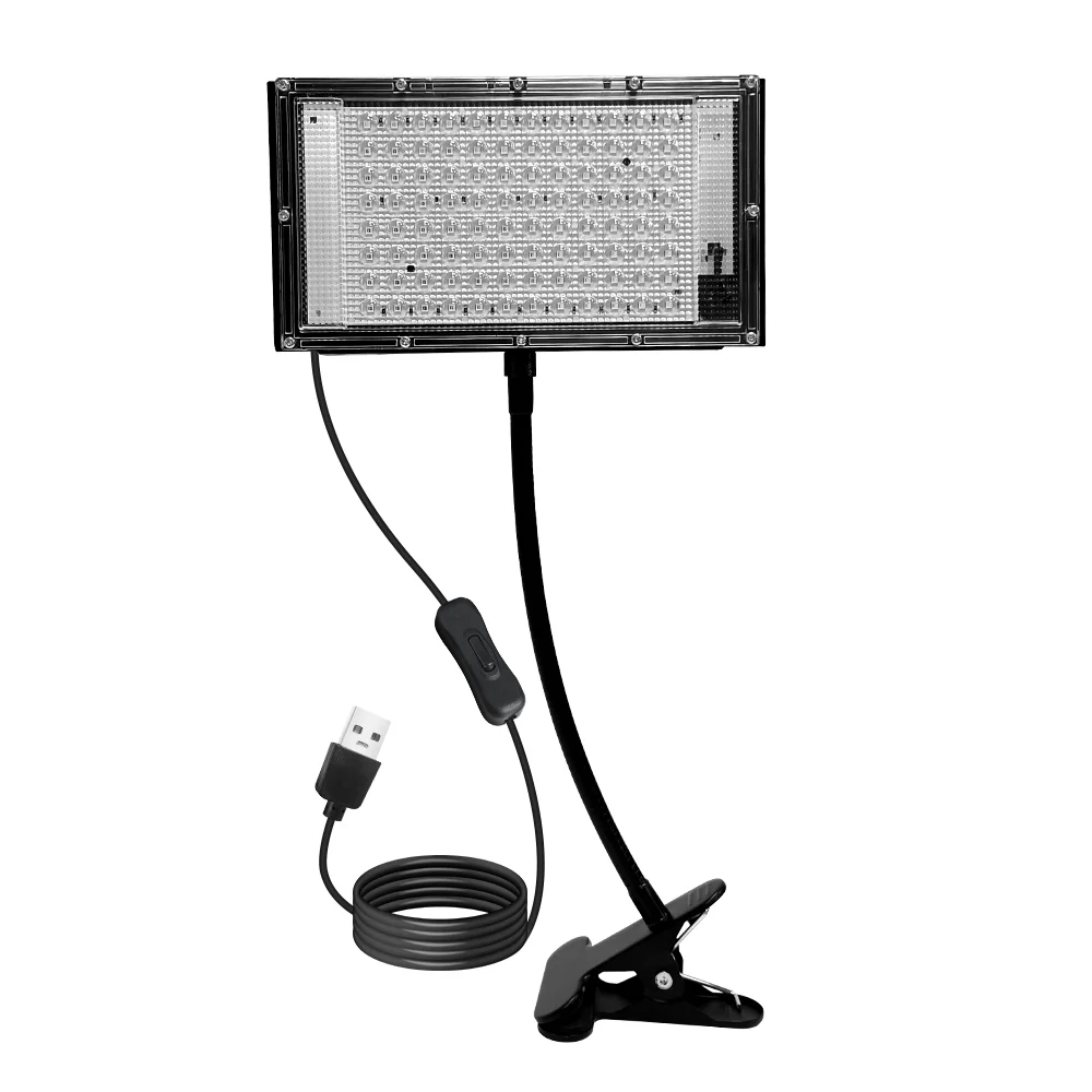 96LED Portable UV Blacklight for Home Use, Fluorescent Party, Resin Crafts, Jewelry Casting Tools, Nail Curing.