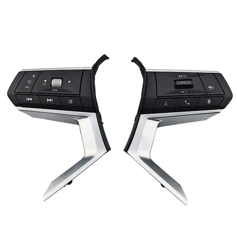 For Mitsubishi Outlander 4 2022-2024 Steering Wheel Switch Button Multi Function Cruise Control Button(1 Pair)-T48C
