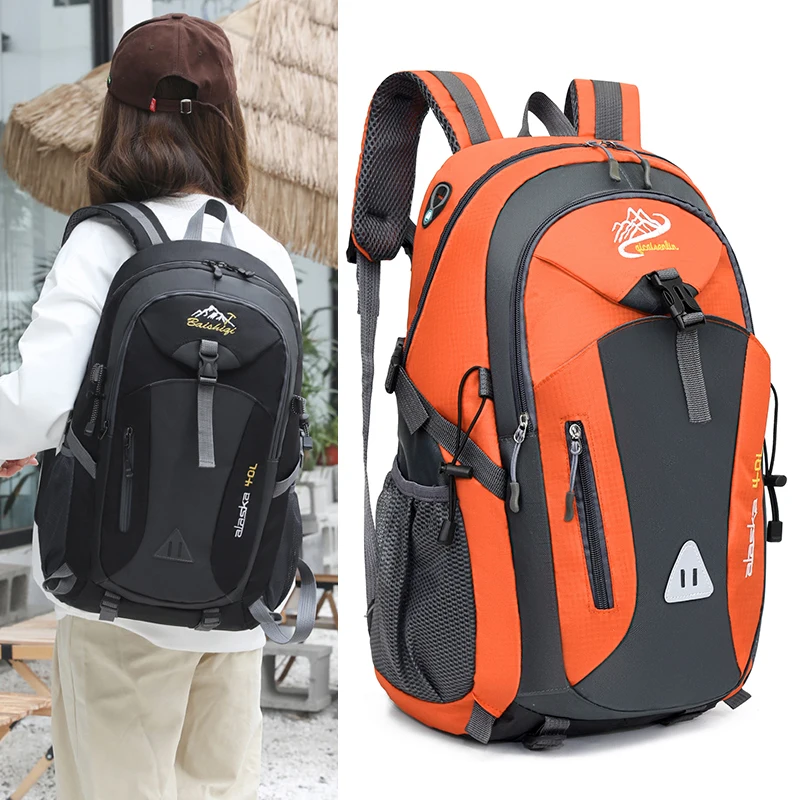 Fashion Backpacks for Women and Men Large Capacity Boy Girl Student Back to School Bag Outdoor Waterproof Travel Hiking Backpack